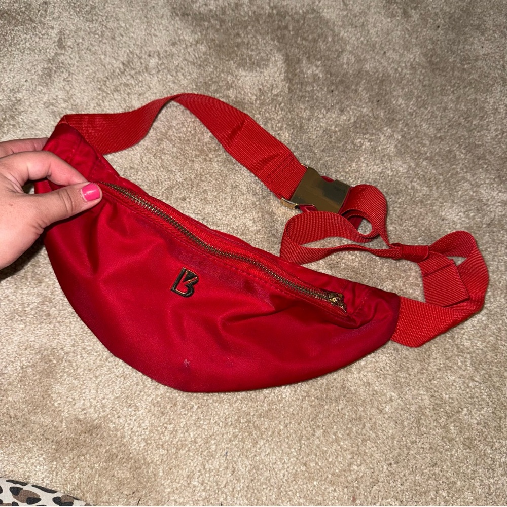 BuffBunny Red Crossbody Bag
